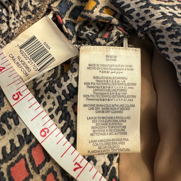 BCBGMAXAZRIA Nima Aztec Skirt size 8 - Picture 7 of 12